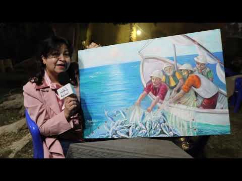 تغطية برنامج تأملات إنسانية ختام ملتقى الفن حياةللتشكيليين العرب بدار الأوبرا المصرية قاعة صلاح طاهر