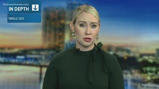 2 dead, including juvenile, after SUV falls off overpass onto I-95 in Jacksonville