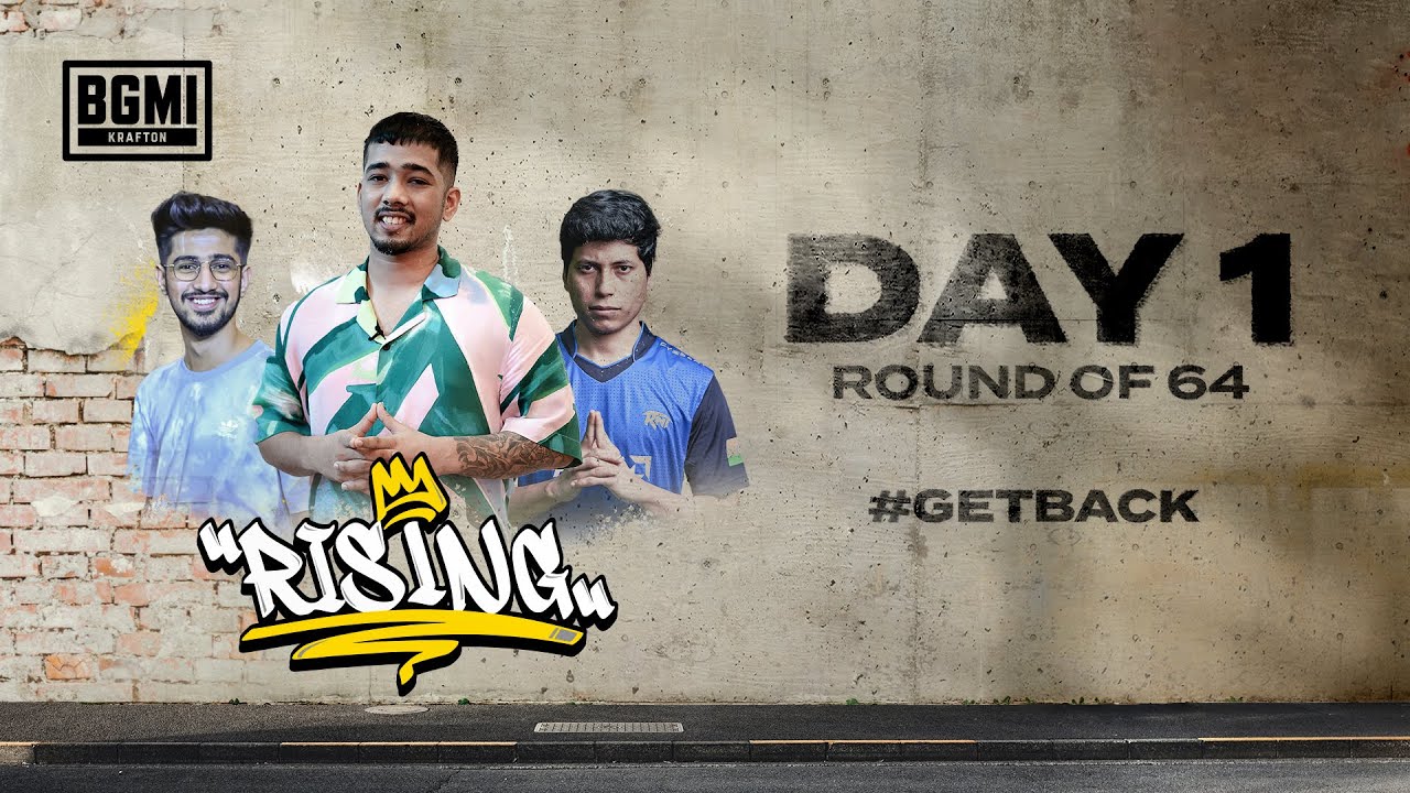 BGMI Rising - The Comeback | Day 1 ft. @Scout, @Owais, @Sensei