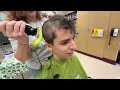 Emmaus high seniors shave heads to raise money for pediatric cancer awareness