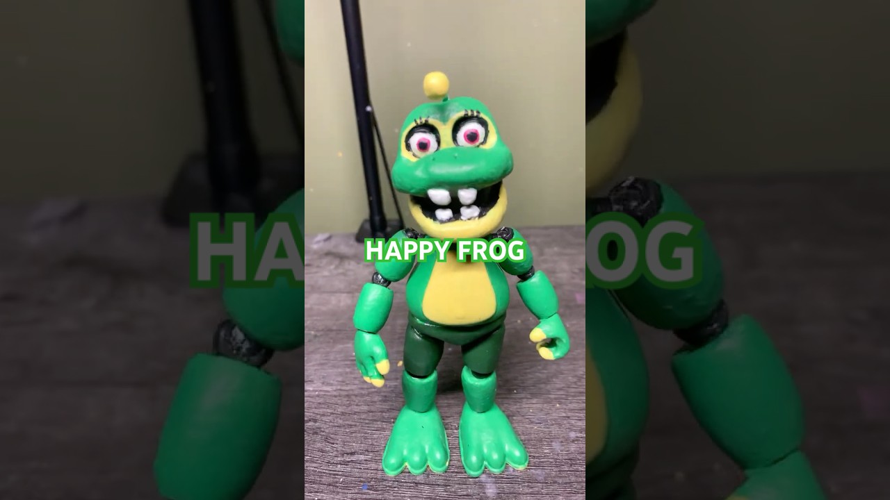 Happy Frog Fnaf 6 custom action figure