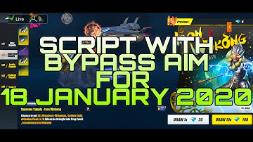 Assets Bypass Aim with Script Aimlock For 19 JAN Safe 100% By XPK GAMING