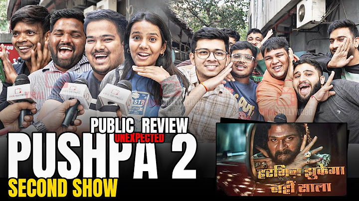 PUSHPA 2 | Public Unexpected Review | SECOND Show | Allu Arjun, Rashmika | Pushpa Part 3