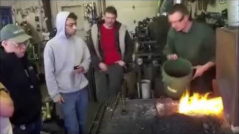Coal Forge Techniques by Dereck Glaser, New England School of Metalwork