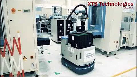 AMB Composite Robot AGV laser navigation slam type with 2mm precision robotic AGV handling semicon