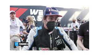 Entrevista a Fernando Alonso | Post carrera | GP de Italia