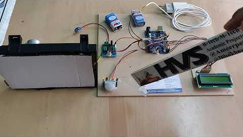 PIR motion detection system with Automatic Door controlling using ARDUINO