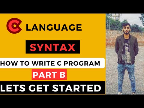 What is the syntax of C language || How to start a C program #syntax #syntaxerror #technology #learn