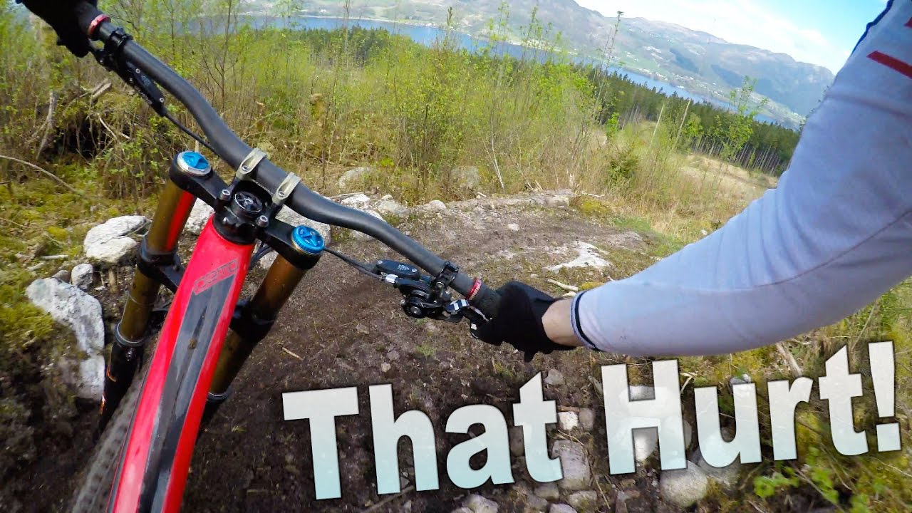 Downhill Shuttling │Testing new fork │Tau, Tjøstheimlia