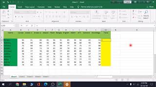 ICT নবম-দশম শ্রেণি  Chapter 4, Spreadsheet Analysis