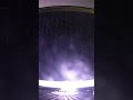 SpaceX's Starship V3 Ship 39 is beginning its reentry, with plasma blooming around its flaps.
