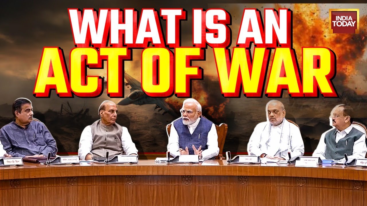 Act Of War: India Says Terror Attacks To Be Treated As 'acts Of War': What It Means