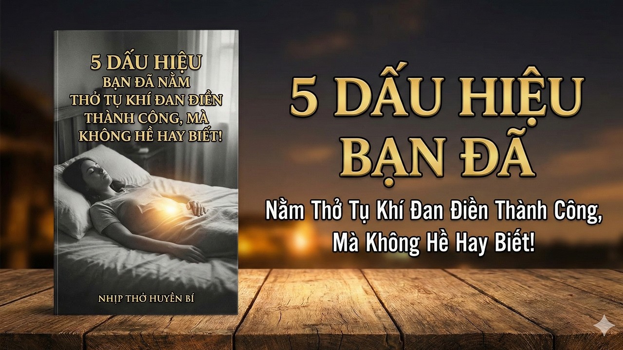 5 Dấu Hiệu Bạn Đã Nằm Thở Tụ Khí Đan Điền Thành Công, Mà Không Hề Hay Biết!