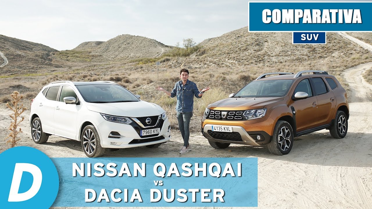 Comparativa SUV: Nissan Qashqai vs Dacia Duster | Review en español ...