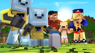 Building a Robot Baby? Superhero Baby Daycare? (minecraft Roleplay)