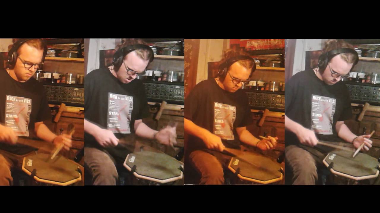 Rudiments & Backsticking on the Pad - YouTube