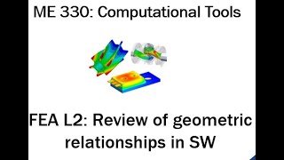 ME330 FEA L2 SW Geometric Symbols Review