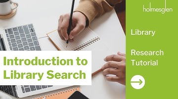 Introduction to Library Search