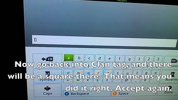 How to get Xbox Symbols in your Clan Tag on MW3
