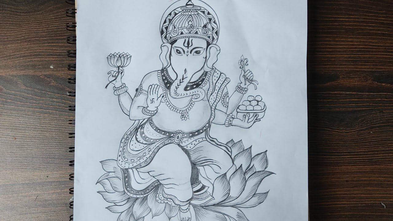 Black And White Pencil sketch of lord shiva, Size: A4 at Rs 500/paper in  Amalsad