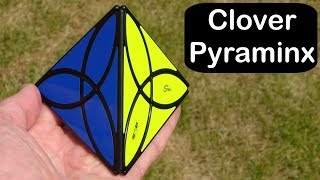 Clover Pyraminx puzzle unboxing, review & assembly