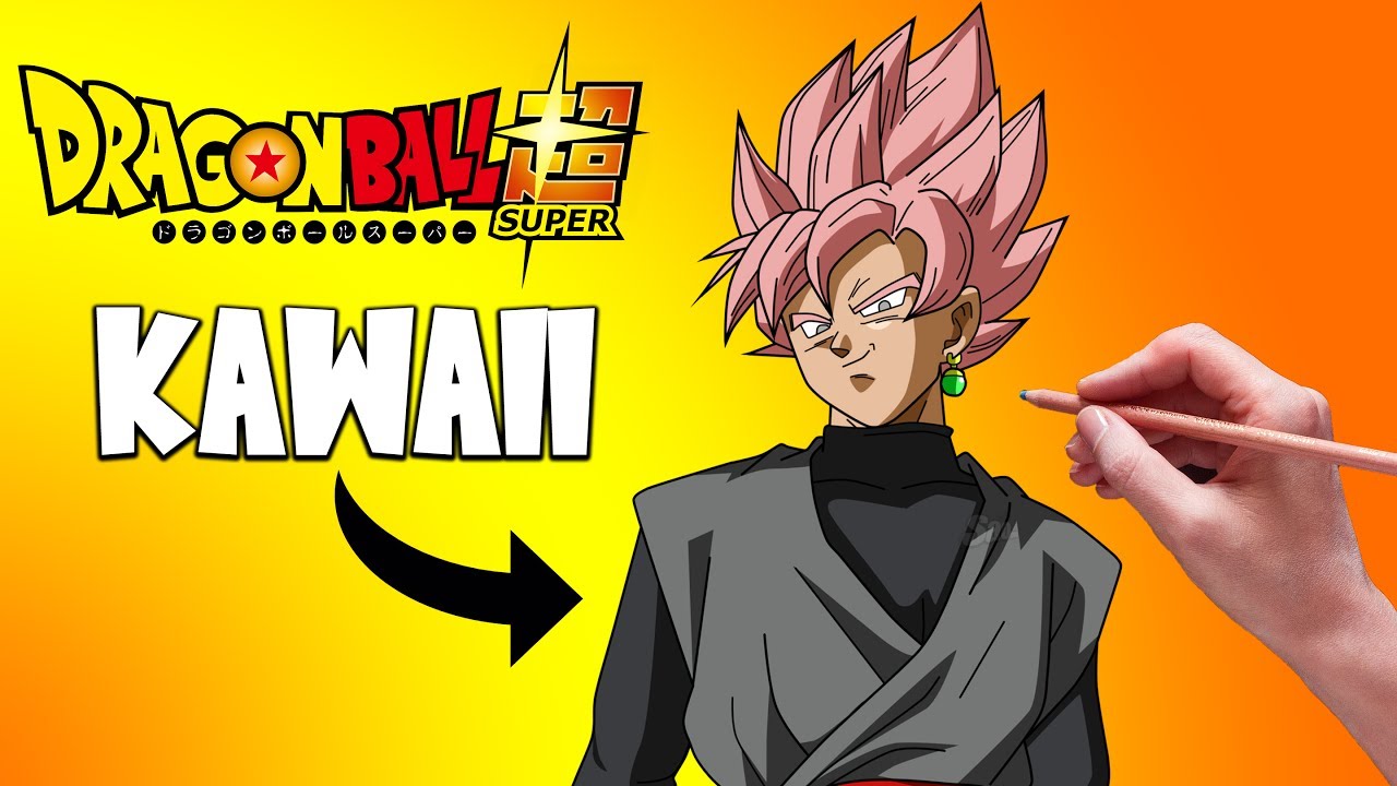 COMO DIBUJAR A GOKU BLACK (KAWAII) - DRAGON BALL SUPER - HOW TO DRAW GOKU -  thptnganamst.edu.vn