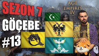 Age of Empires IV KAZANDIRAN Göçebe İmparatorluklar  Kralı Koru! | AoE4 S7 #13