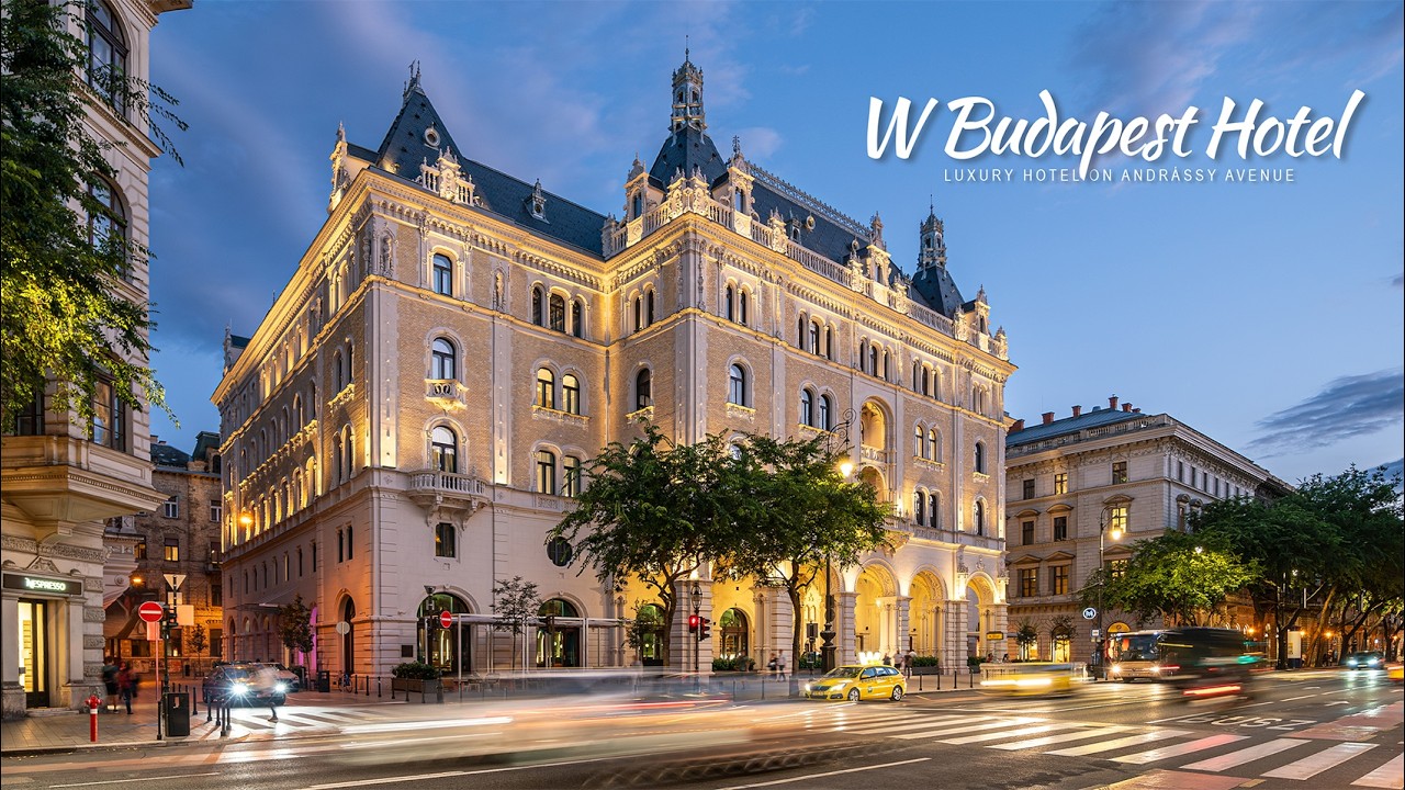 W HOTEL | Budapest legújabb luxus hotele az Andrássy úton, az egykori Balettintézet épületében.