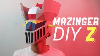 Cómo hacer una máscara de Mazinger Z | Momuscraft