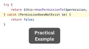 Exceptions in Laravel: Spatie Permission Example