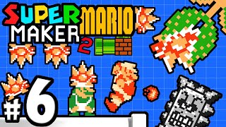 Super Mario Maker 2 Player - Nintendo Switch Gameplay Walkthrough PART 6 - Mama Spiny & Mr. Eraser