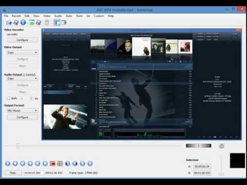 Avidemux: Обрезка видео (AVC+AAC) без пересжатия. Avidemux: Обрезка видео (AVC+AAC) без пересжатия.