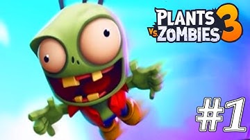 Plants vs. Zombies 3 - Gameplay Walkthrough Part 1 - New Zombies Vs New Plants Adventure