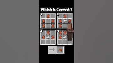 Minecraft Saddle Recipe