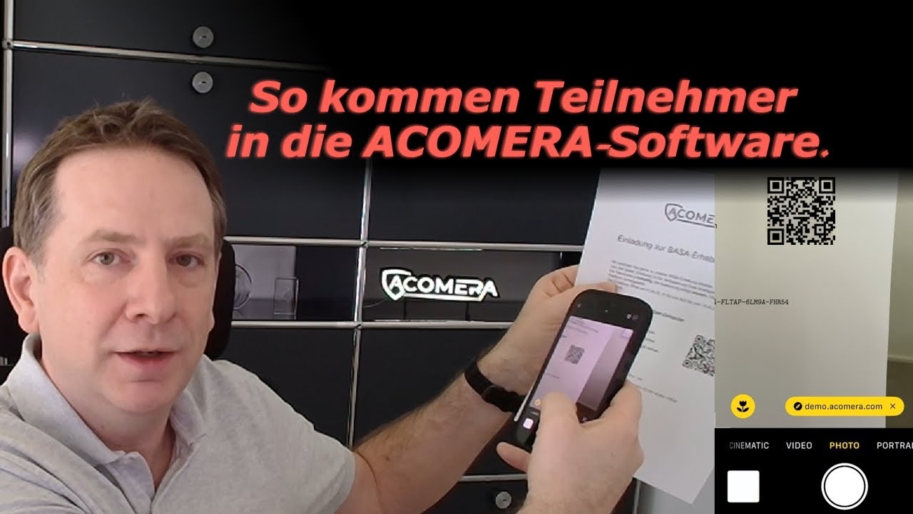 Vorschaubild: Wege zur Teilnahme – die Anmeldewege in die ACOMERA-Software im Überblick