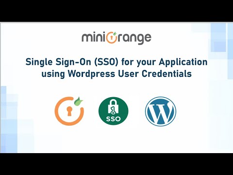 SSO login using WordPress as Authentication Source | WordPress User Authentication with WP as IDP