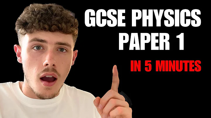 Physics Paper 1 in 5 Minutes! | Everything You Need To Know (Combined and Triple Science AQA)