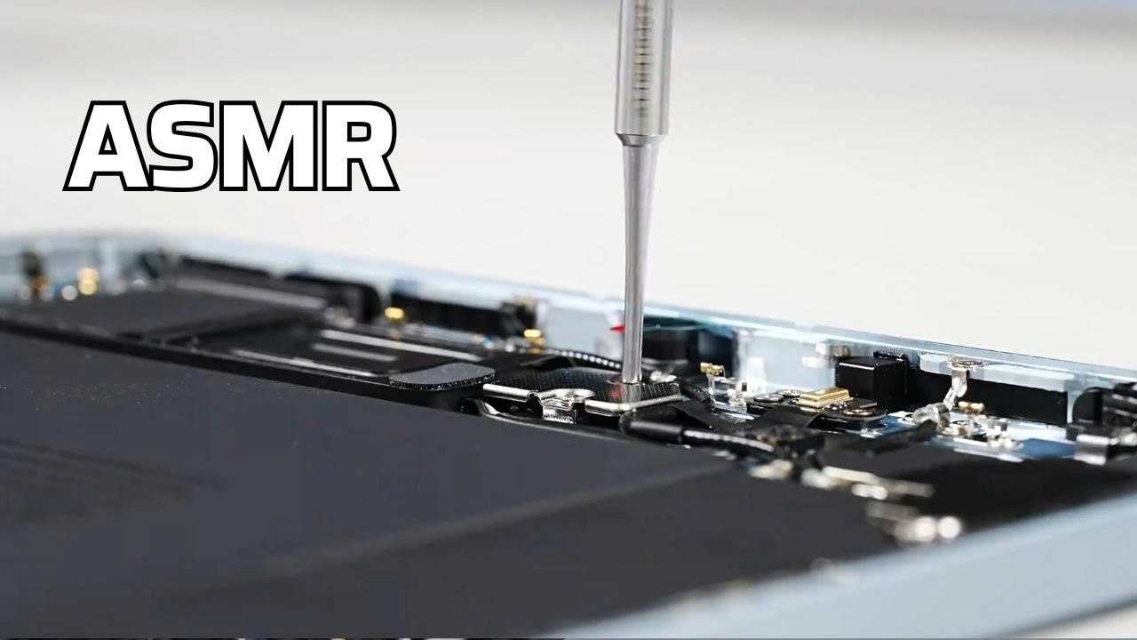 ASMR | Nâng Cấp Dung Lượng iPad Mini A17 Pro Với Trải Nghiệm Âm Thanh Cơ Khí Siêu Mãn Nhãn