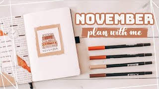 NOVEMBER PLAN WITH ME 🕰| Reading Journal 2021