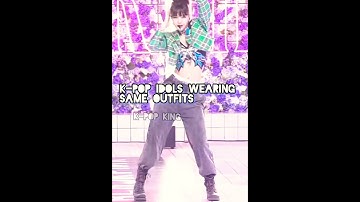 K-pop Idols Wearing same Outfits |  VSOO LOVE