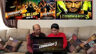 COMMANDO 3 | Vidyut Jamwal | Aditya Datt |Trailer Reaction by American Indians!