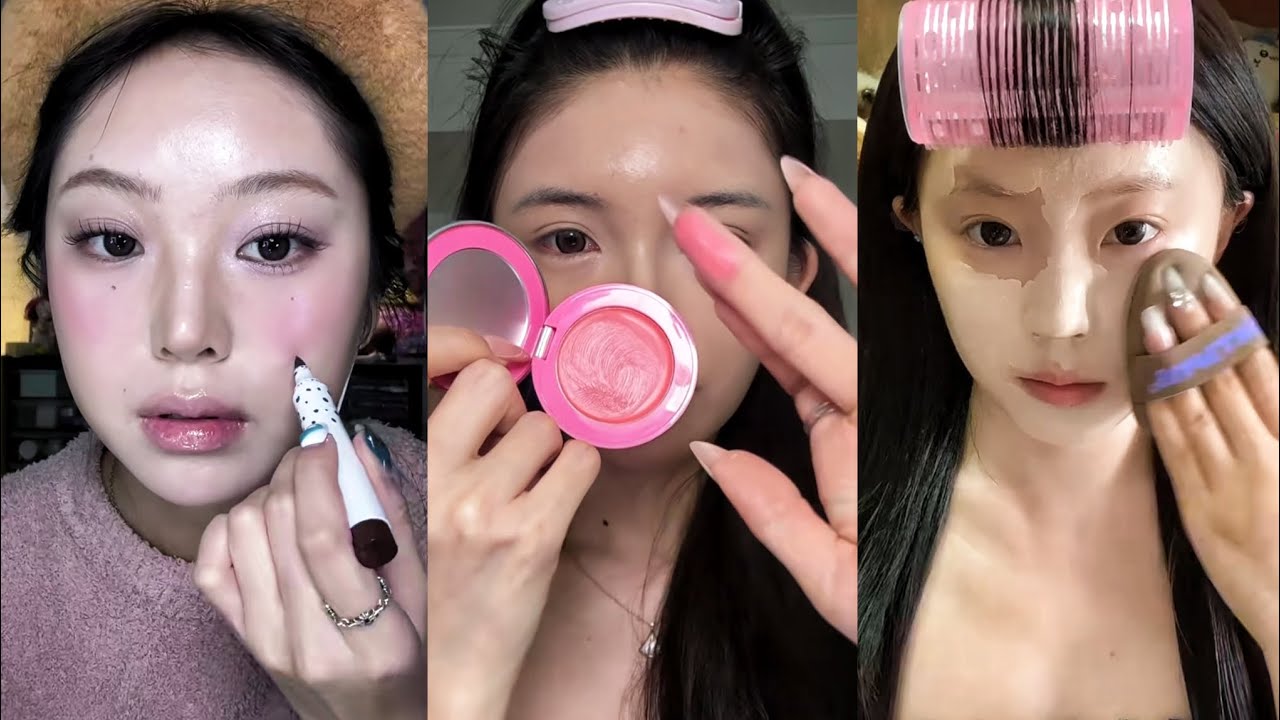 GRWM douyin ASMR real sounds COMPILATION✨🌸 EP.1 | ASMR MAKEUP 메이크업
