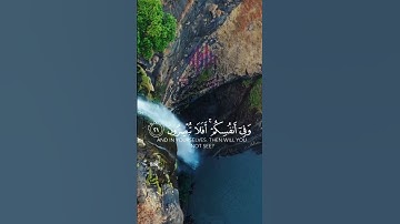 ﴿ وَفِي الْأَرْضِ آيَاتٌ لِّلْمُوقِنِينَ﴾[ سورة الذاريات: 20]