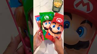 Súper Easy Súper Mario, Luigi and Princess Peach Goodie Bag for Small birthday party #dollartree