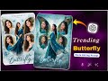 Trending Instagram Butterfly photo editing chatgpt | chatgpt butterfly photo prompt