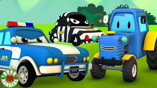 The Tractor who Cried thief + More Vehicle Cartoon Show for KIds