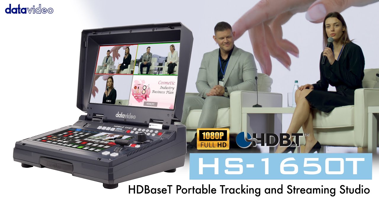 【Preview】Simplify Live Production with Touch Control & HDBaseT | Datavideo HS-1650T