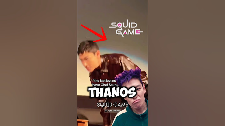 Thanos was interviewed for the FIRST time😱(Squid Game Season 3)