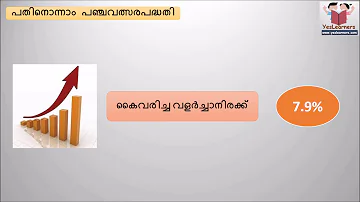 Eleventh Five Year Plan- (പതിനൊന്നാം പഞ്ചവത്സരപദ്ധതി  ) - Indian Economy - Kerala PSC Coaching