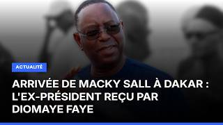 EN DIRECT DE L'AÉROPORT LSS | Arrivée de Macky Sall à Dakar : l'ex-président reçu par Diomaye Faye